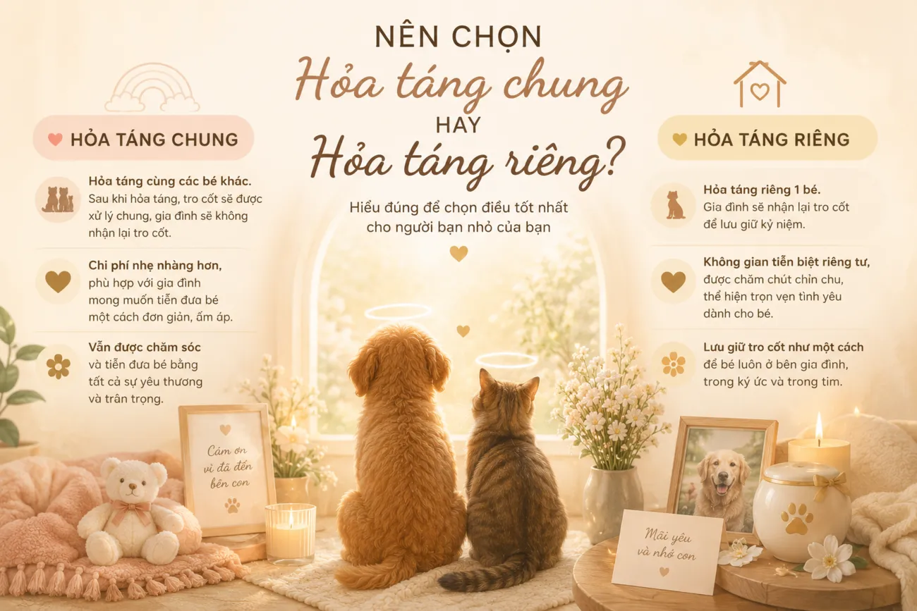 Nên hỏa táng riêng hay hỏa táng chung? 